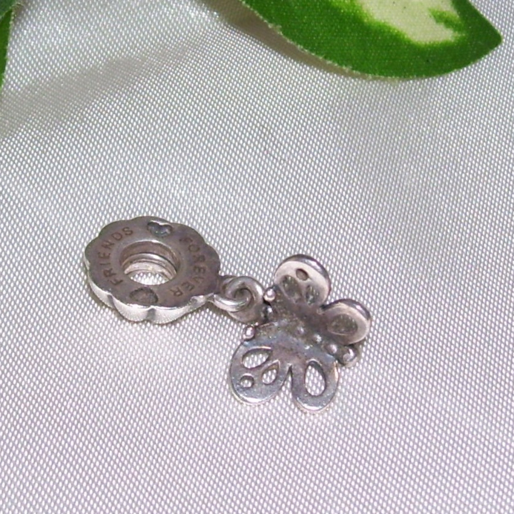 PANDORA Sterling Forever Friends Butterfly Charm